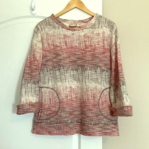 Anthropologie postmark pullover sweatshirt